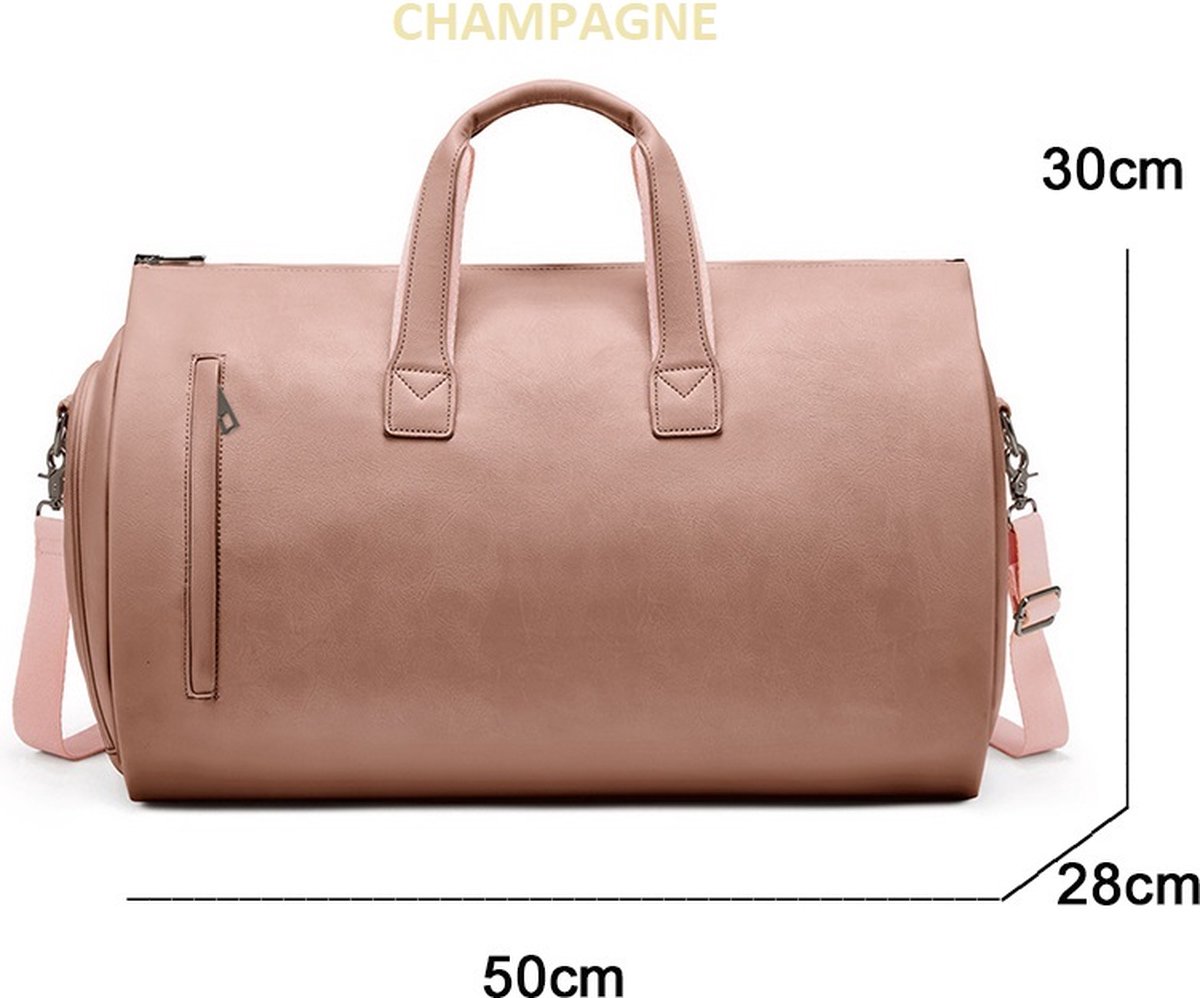 Weekendtas 42L - Reistas met Kostuum of Mantel vak - Handbagage Waterafstotend