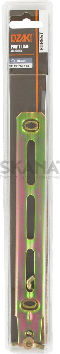 Slijpset met vijl-Ø: 4 mm, voor kettingzaagketting 1/4 "en 3/8" LP