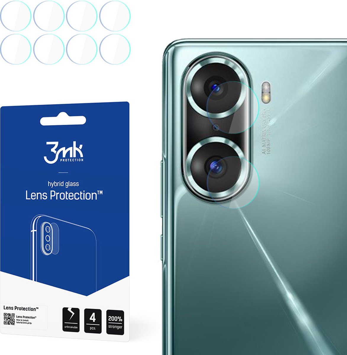 Honor 60 Pro - 3mk Lens Protection