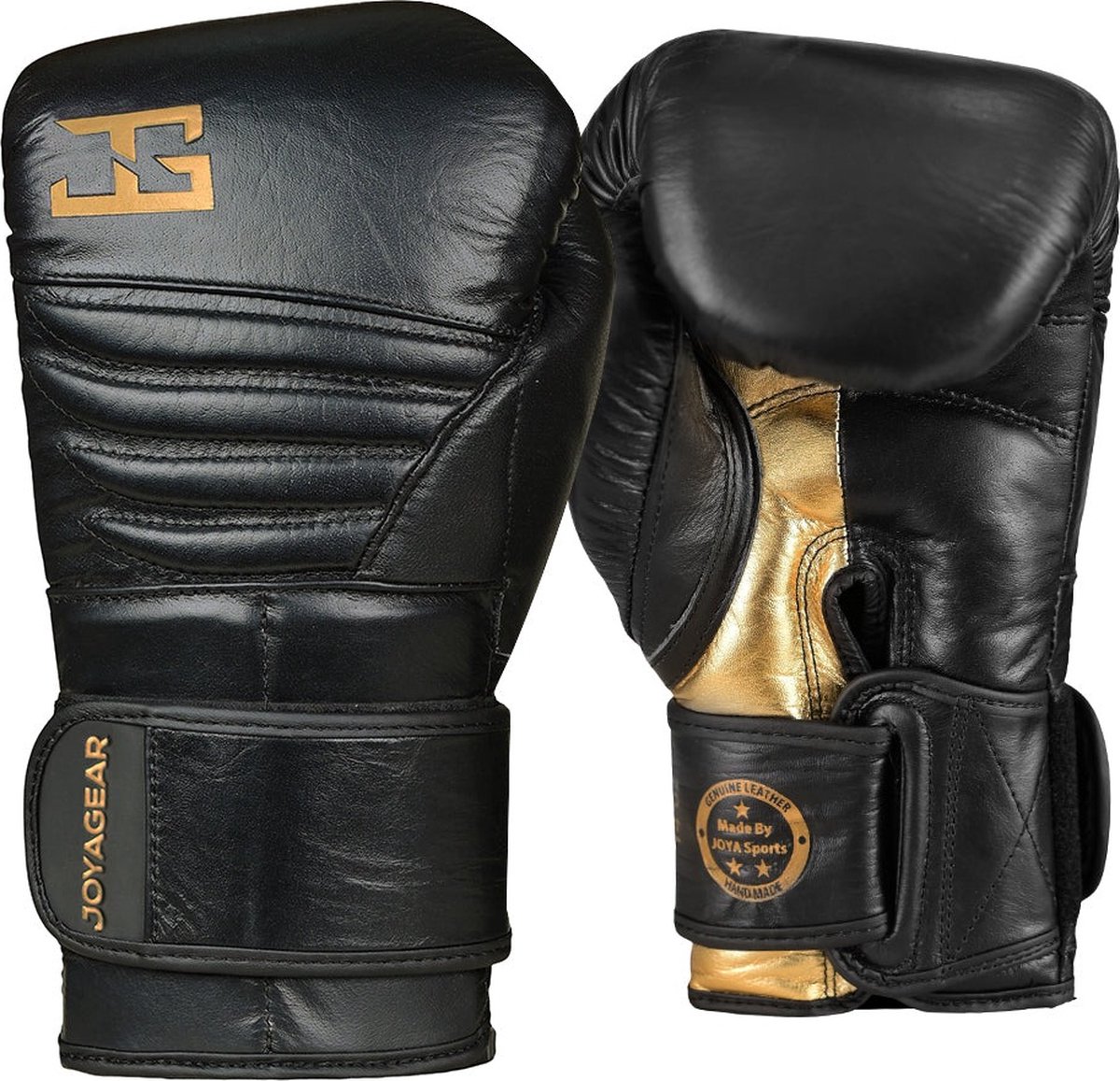 Joya Kickbokshandschoen Gold Falcon - Leer (Beschikbaar in verschillende maten)