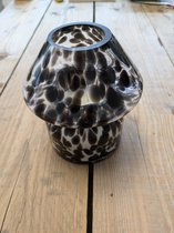 RB Candle Geurkaars artisanaal 500 gram in glazen deco pot