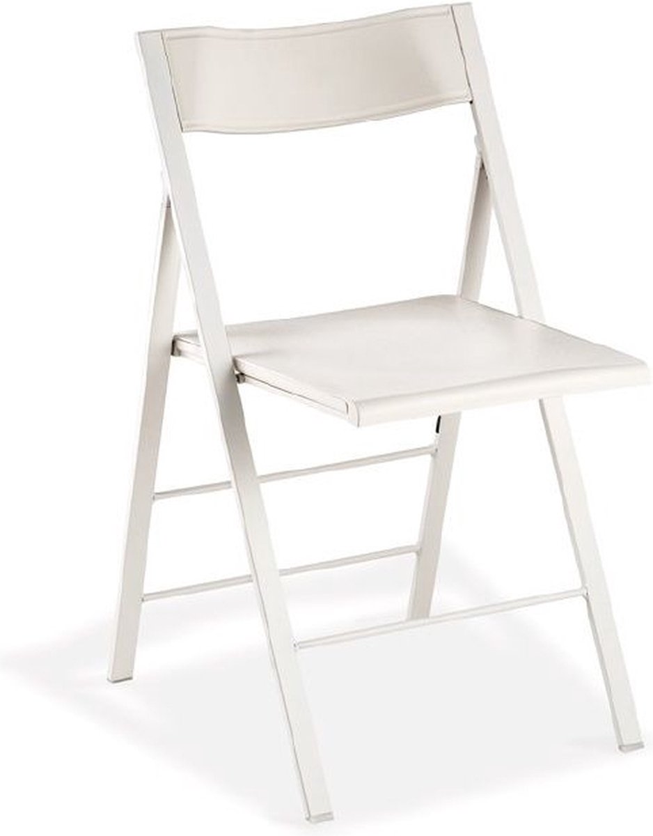 Klapstoel S77 Pocket volledig WIT