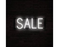 SALE - Lichtreclame Neon LED bord verlicht | SpellBrite | 41,56 x 16 cm | 6 Dimstanden & 8 Lichtanimaties | Reclamebord neon verlichting