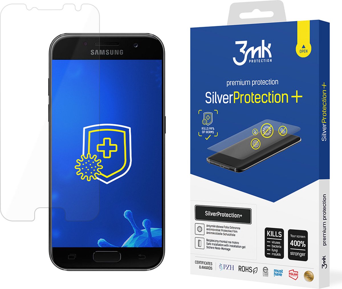 Samsung Galaxy A3 2017 - 3mk SilverProtection+