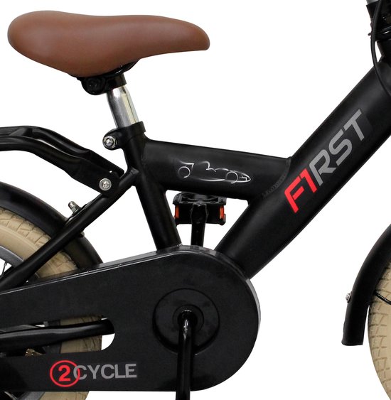 2Cycle First Kinderfiets - 12 inch - Zwart - 2 tot 4 jaar van 2Cycle — afbeelding 5