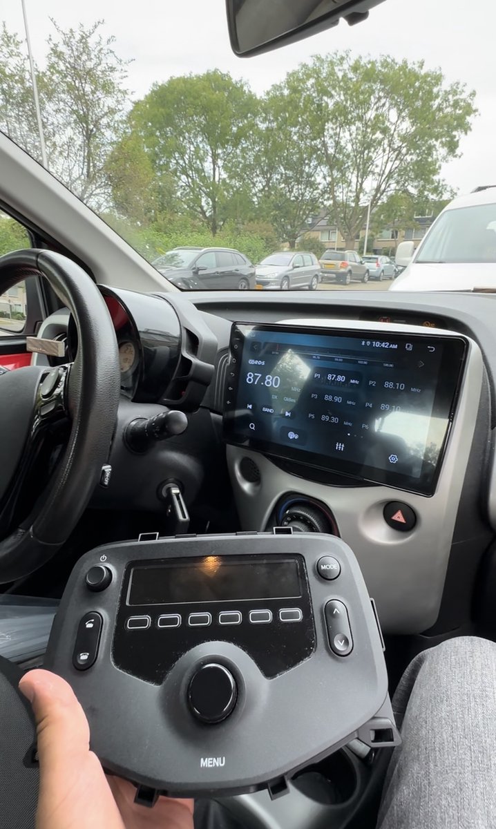 FM RADIO - Geschikt voor Peugeot 108