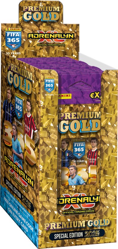 Foto: Adrenalyn xl fifa365 24 25 blister premium gold