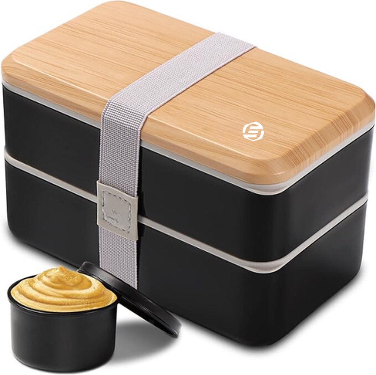 Equivera Lunchbox - Lunch - Trommel - Broodtrommel - Saladebox- Zakelijk, Reizen, School - Back To School - Voor Kinderen - Voor Volwassenen