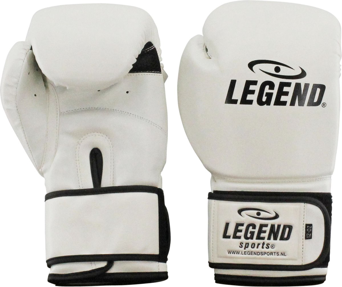 Legend Sports Bokshandschoenen Powerfit Junior Wit Maat 08oz