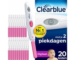 Clearblue Ovulatietest Digitaal - 6 x 20 - 120 stuks