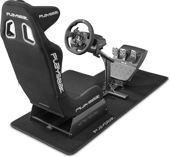 Playseat® Floor Mat XL - Vloermat voor Racestoel - Antislip Vloerbeschermer - 68 x 156 cm - Zwart van Playseat® — afbeelding 3