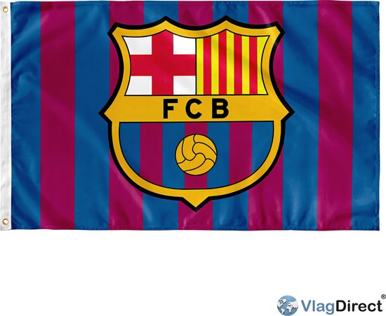 Ballon Officiel FC Barcelone - Ballon Drapeau Barça Taille 5