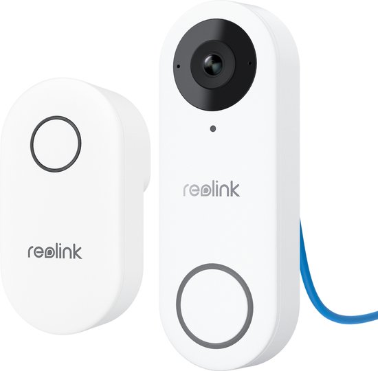 Reolink 2K 5MP Video Deurbel met Groothoek en Tweewegaudio - Reolink - €101,99