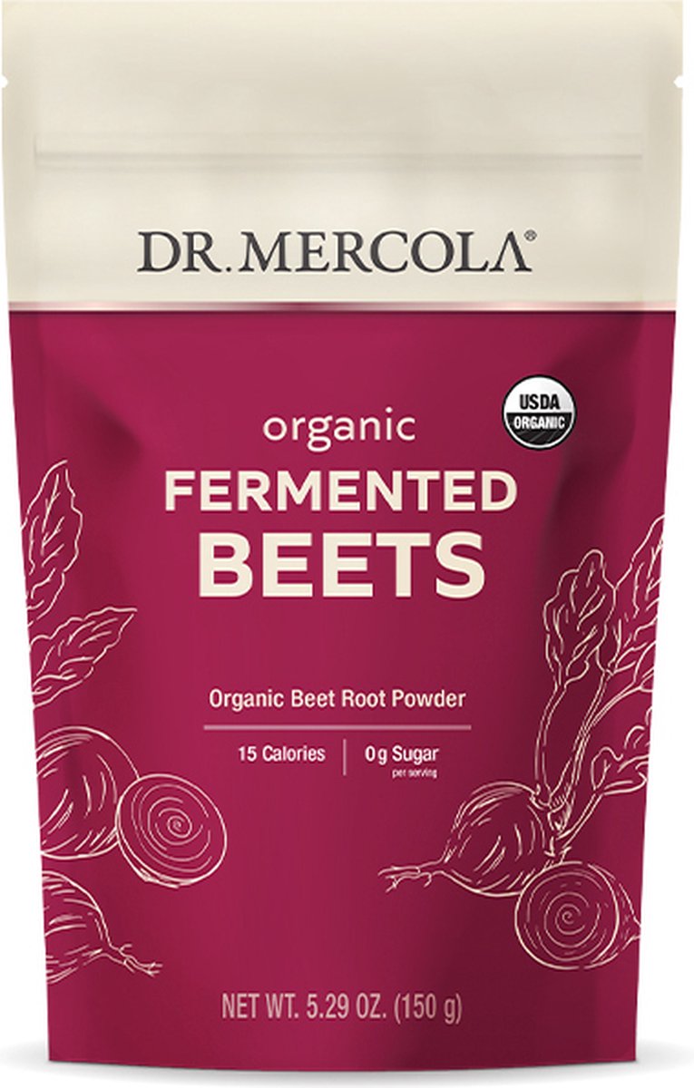 Goedkoopste Dr. Mercola - Organic Fermented Beets - 150 gram