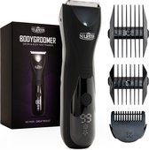 Majester Bodygroomer Mannen - Body Trimmer Heren - Nat & Droog Trimmen - Draadloze Baardtrimmer - Waterdicht Scheerapparaat Geschikt voor Lichaam / Baard / Intieme Delen - Waterproof Body Groomer - Multigroomer Tondeuse