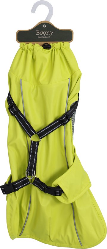 Boony imperméable + harnais jaune orage 45cm