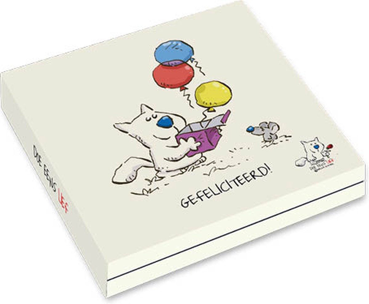Kaartenmapje Doe eens lief - Ballonnen cadeau