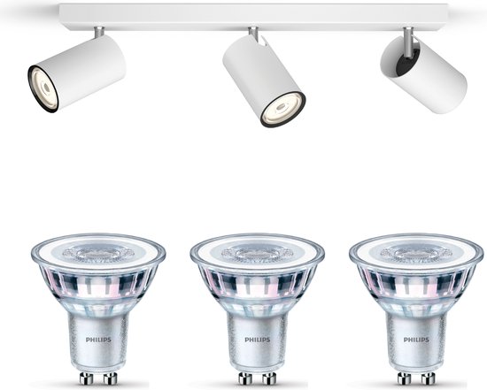 Knightsbridge Faretto Singolo GU10 - Ottone Anticato 230V IP20 50W