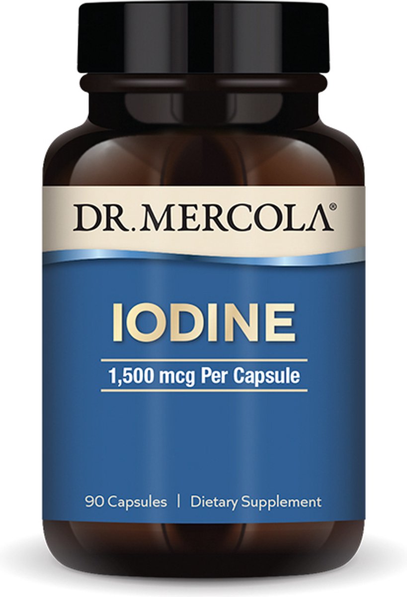 Goedkoopste Dr. Mercola - Jodium - Iodine - 1500 mcg - 90 capsules