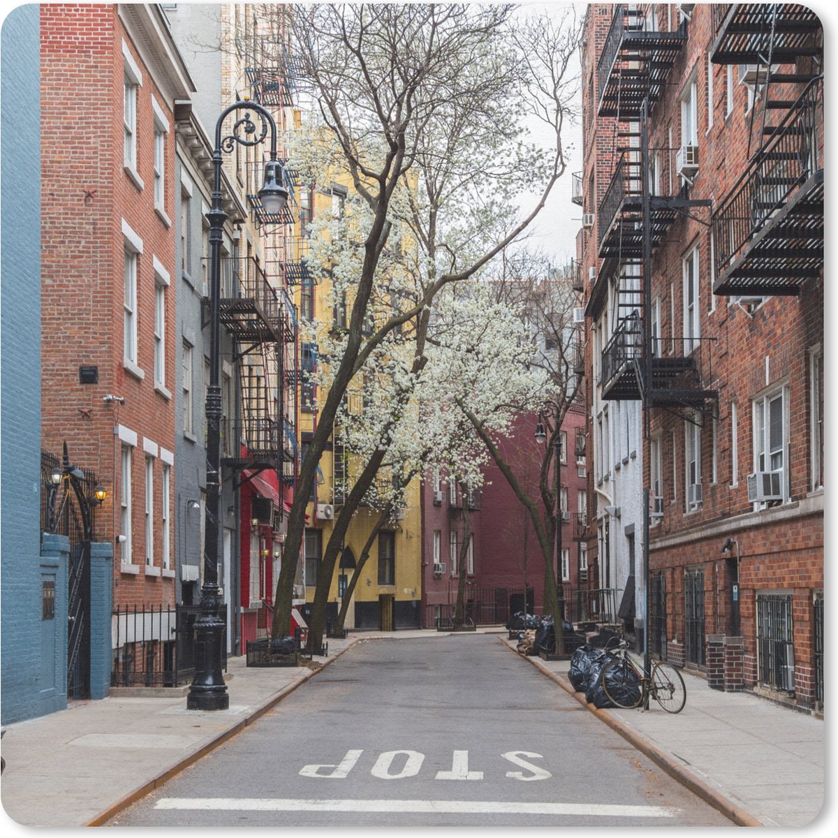 Muismat 30x30 cm - Mousepad New York - Amerika - NYC - Muismatten