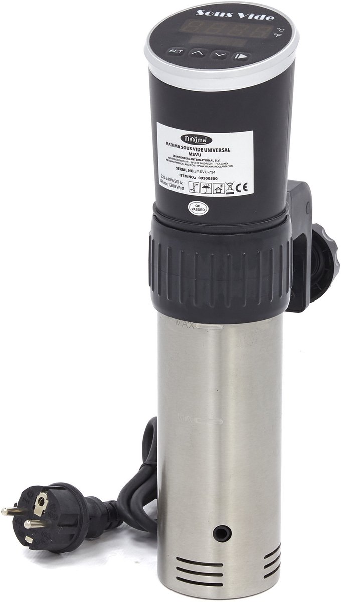 Maxima Sous Vide Stick 20 L Capaciteit Pompt 8 L p/m