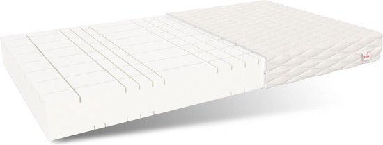 Actiflex Max Matras 90x200cm , Matrasdikte : 26 Cm , Pocketveren En Traagschuim Stevig 7 Comfortzones