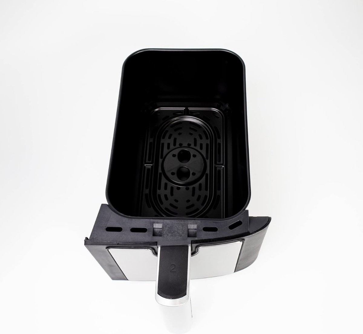 Afbeelding 3 van Equivera Dubbele Airfryer - Dubbele Mand - Dual Cook - Heteluchtfriteuse - Verschillende Programma's - Dual Zone - Mega