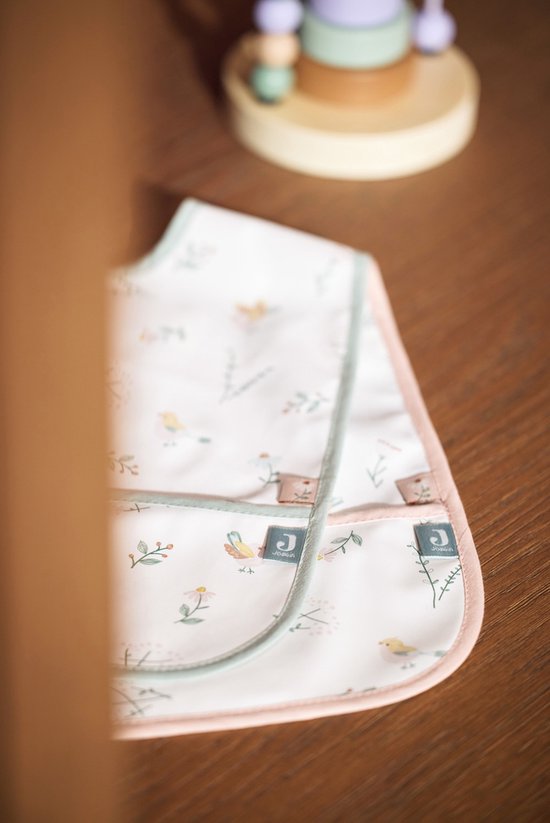 Jollein - Baby Slab Waterproof - Slabbetjes - Lovely Birds - 2 Stuks van Jollein — afbeelding 5