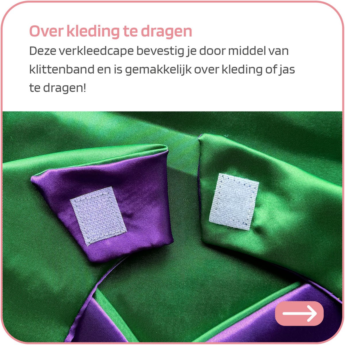 Hulk Carnavalskleding kinderen - Superhelden cape - masker - armband — afbeelding 6