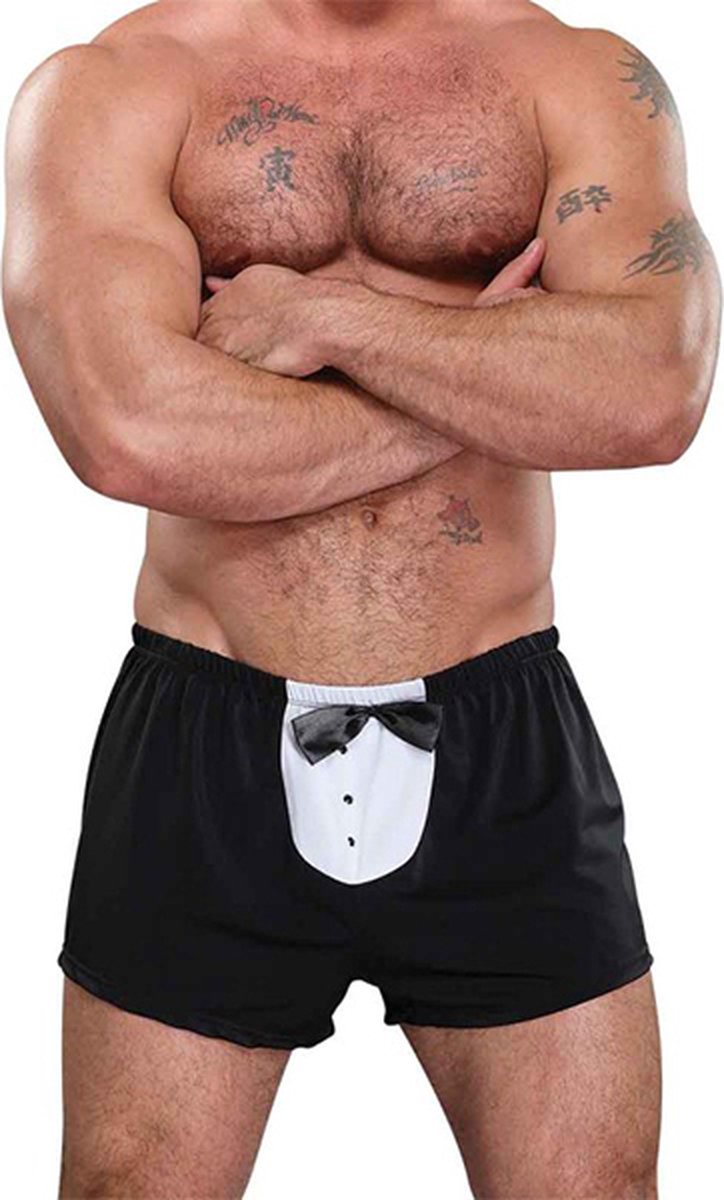 Goedkoopste TUXEDO BOXER – BLACK – ONE SIZE - SEXY - MALE POWER