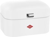 Wesco Boîte à Pain Single Grandy - Boîte à Pain Wesco - 28x22x17 cm - Blanc Mat