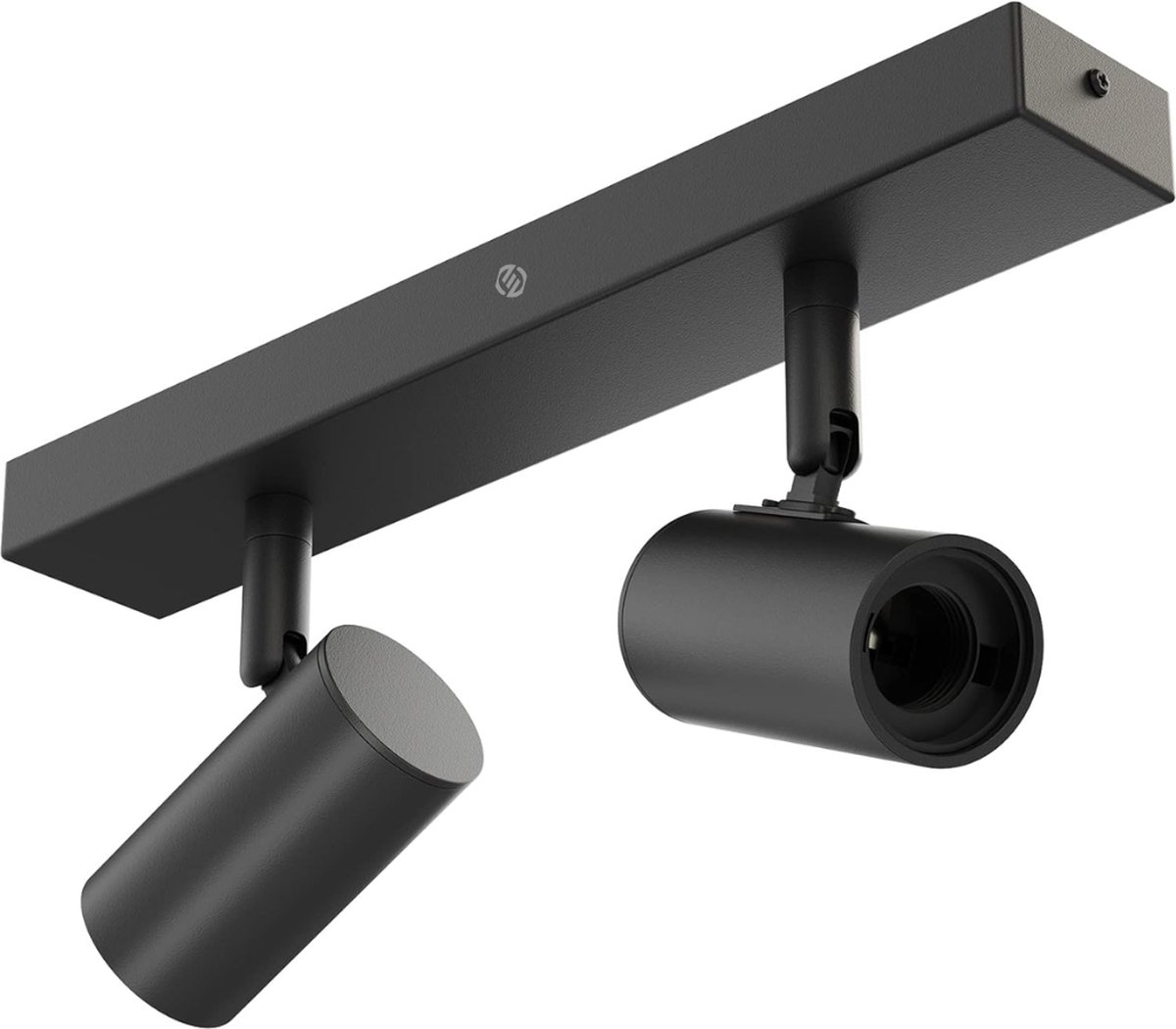 Equivera Plafonaire Lamp - Lamp - Plafond Lamp - Plafonnaire Lamp - Plafondlamp zwart
