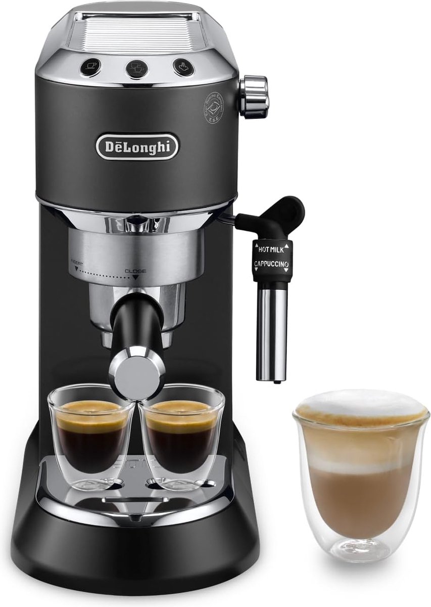 Afbeelding van De'Longhi Dedica Style EC685.BK - Pistonmachine - Black
