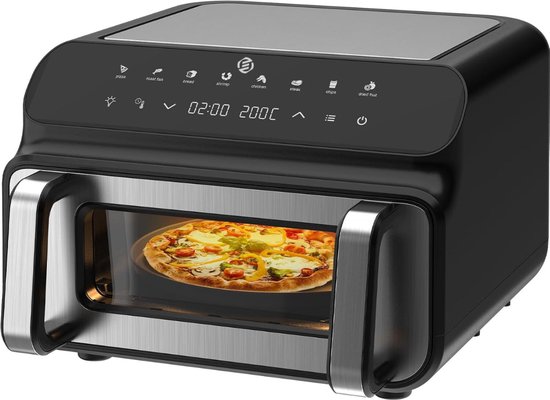 Equivera Dubbele Airfryer 10L 2000W Zwart - Equivera - €291,95