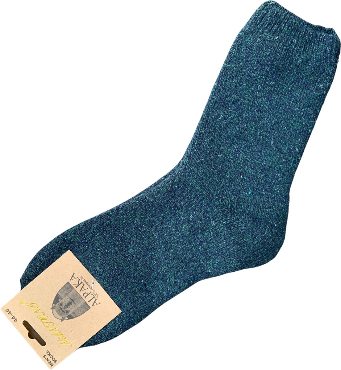 green-goose® Alpaca Damessokken | 1 Paar | Blauw | 95% Alpaca Wol | Maat 39-41 | Heerlijk Warm en Rekbaar