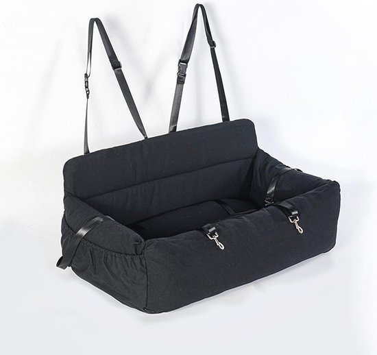 L'élianne ®: Luxe Grote Honden Autostoel - XL Auto Hondenmand Verhoogde Autostoel Hond Honden Reismand Honden Automand Xl