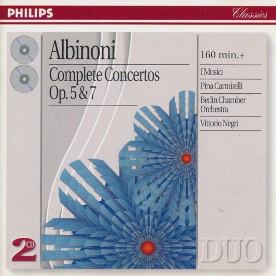 Albinoni: Complete Concertos Op 5 & 7 / Negri, I Musici et al