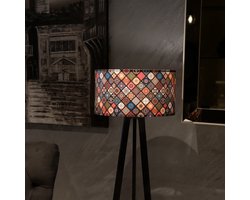Asir - Vloerlamp - Veelkleurig - 21 x 38 x 140 cm