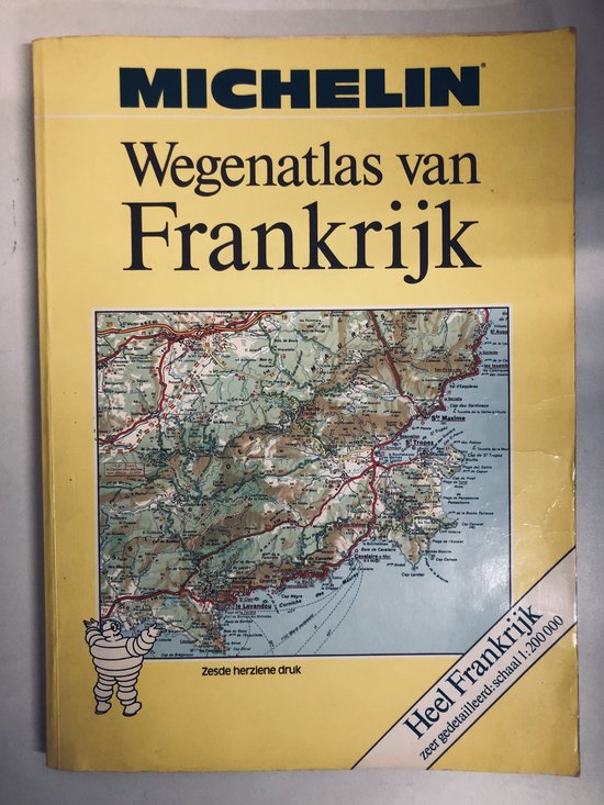 MICHELIN WEGENATLAS VAN FRANKRIJK - cover