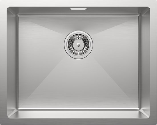 Ausmann Ceramic Ember Keramische Witte Spoelbak - Opbouw en Onderbouw 54 x 40 cm met RVS plug Ausmann Ceramic Ember Keramische Witte Spoelbak - Opbouw en Onderbouw 54 x 40 cm met RVS plug