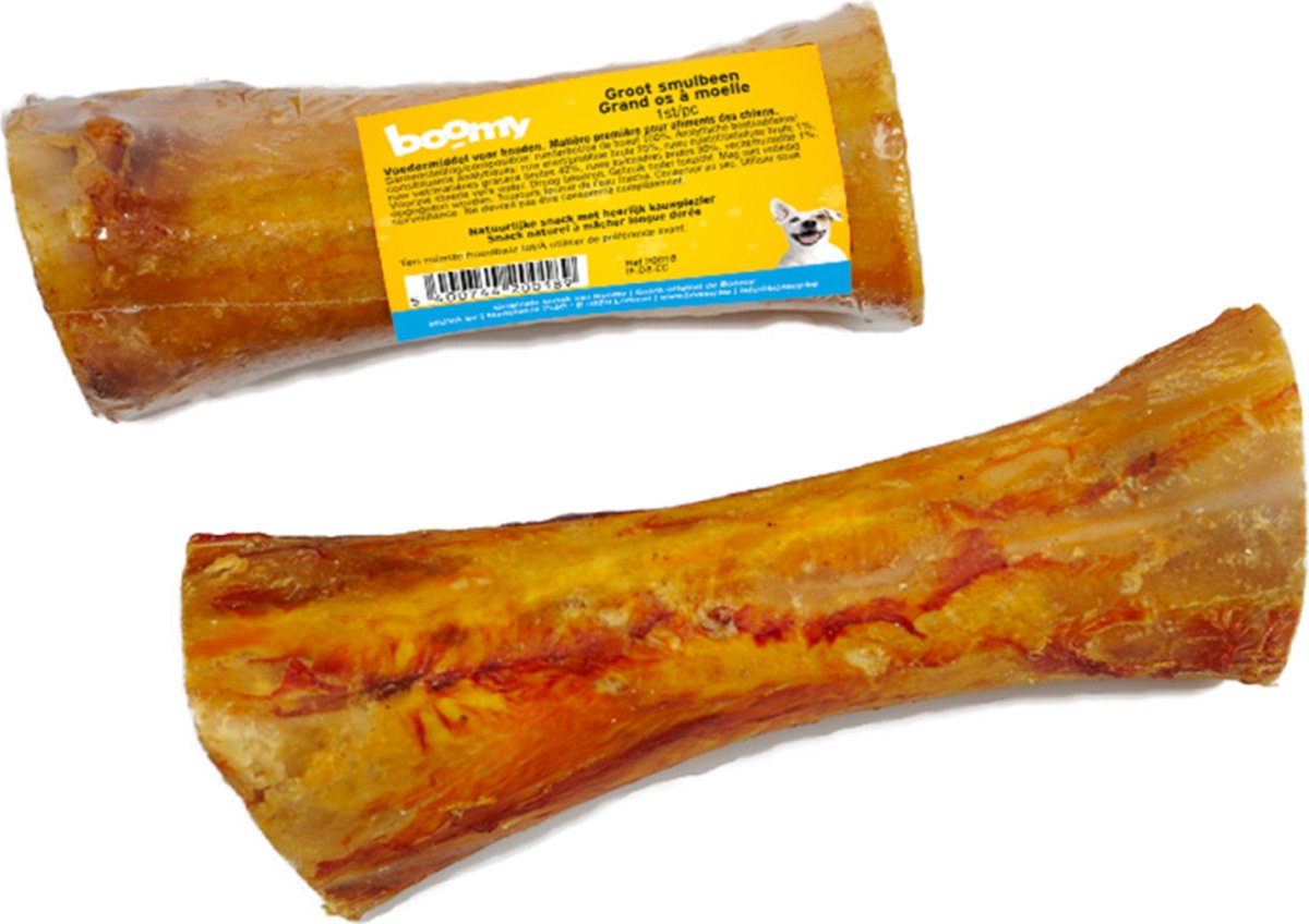 Boomy - Hondensnacks - Gevuld kauwbeen met rund - 2 x 1st
