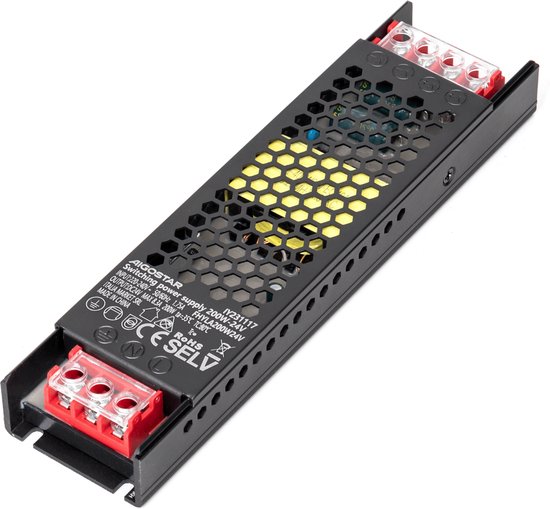 LED Voeding - 24V - 200Watt - 8.33A