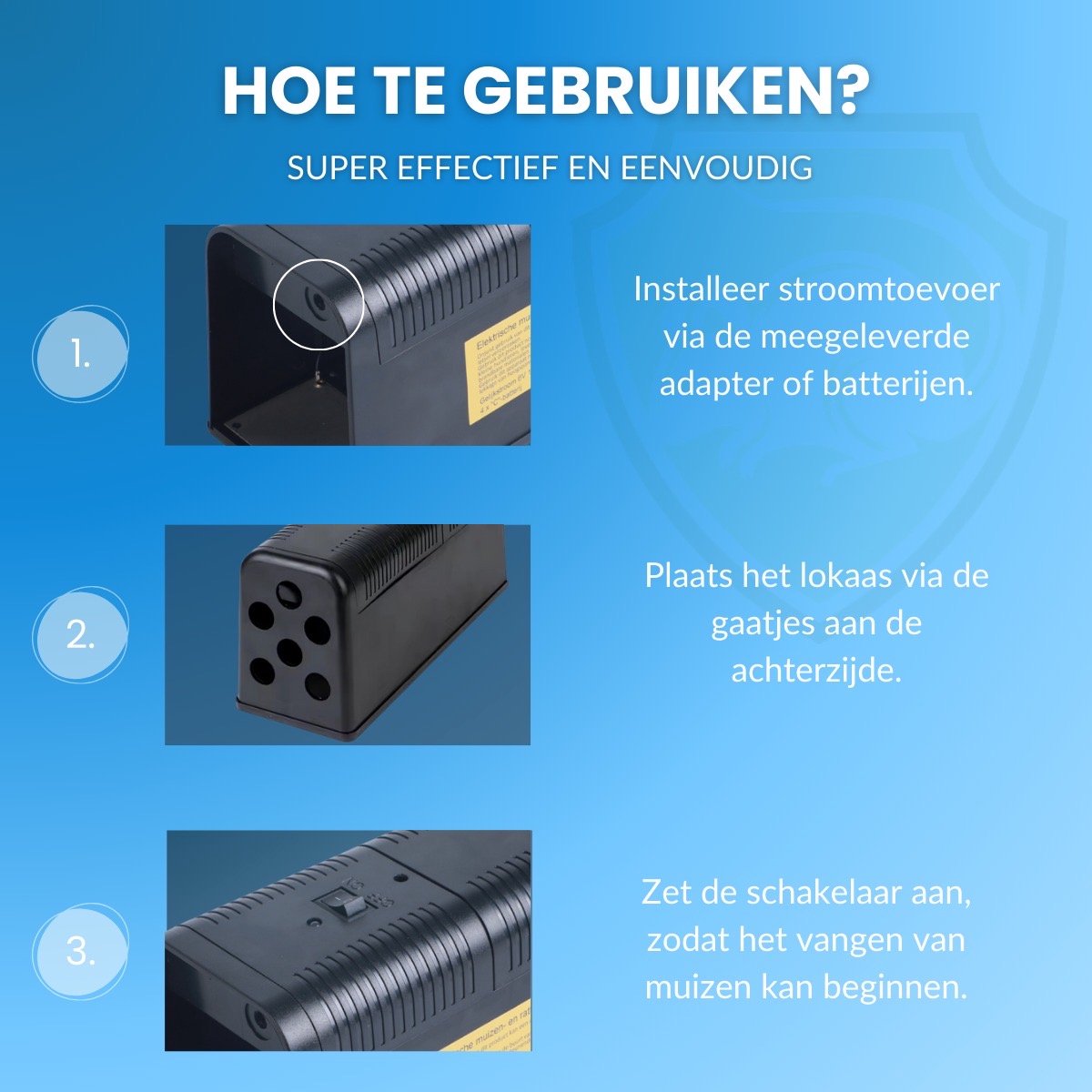 Trapsensor Muizenvallen en Rattenvallen Kopen | Overige