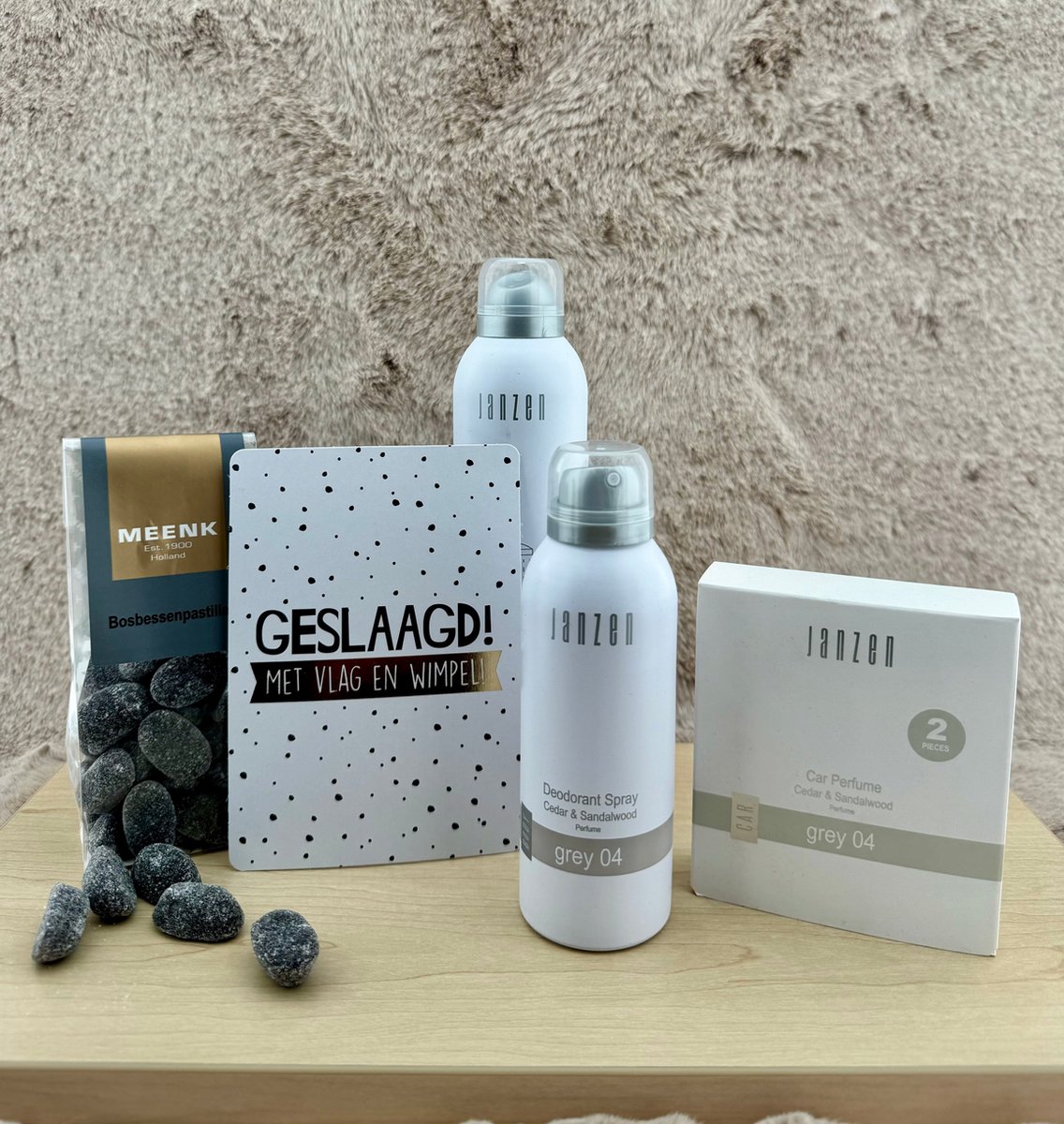 Goedkoopste Geslaagd Heren •Cadeaupakket Janzen Grey• - Leuk om cadeau te geven - Perfect Gifts