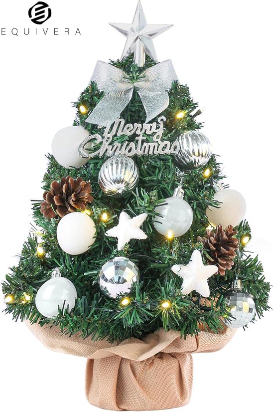 Zilverspar Mini Kunstkerstboom 40cm Review – Compact & sfeervol