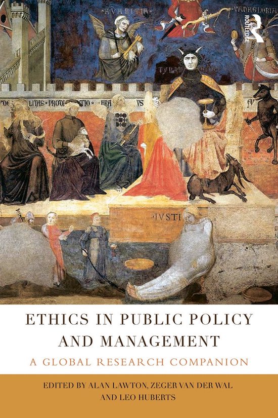 Ethics in Public Policy and Management - cover