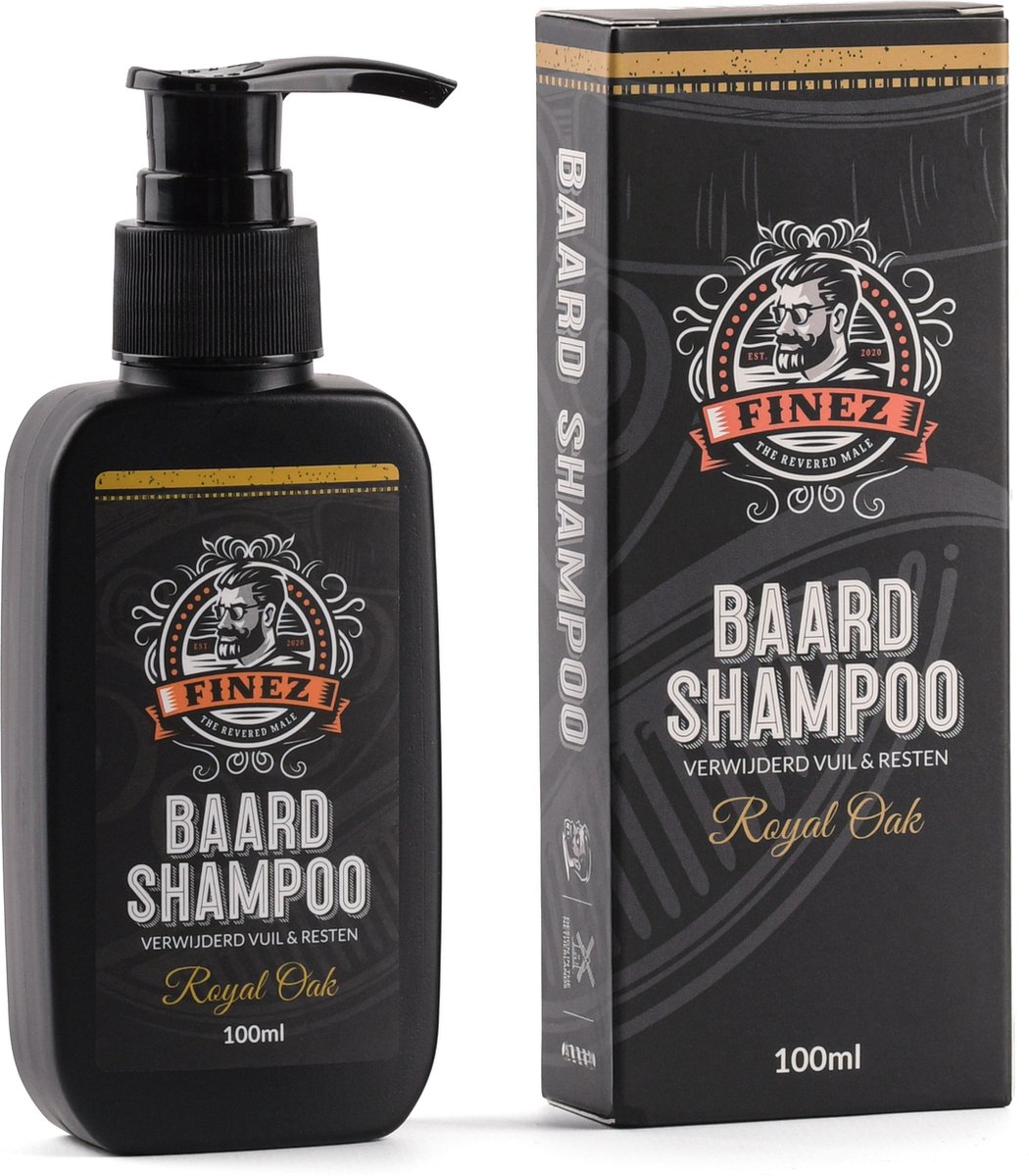 Goedkoopste Finez Royal Oak - Baardshampoo - Beard Wash - 100 ml