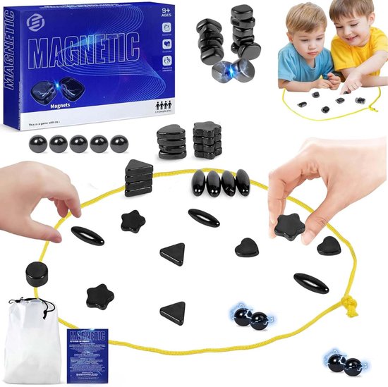 40 stuks magneetschaakspel, magneetspel, educatief spel voor kinderen
