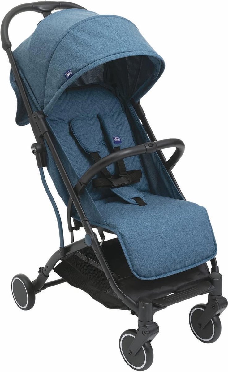 Opvouwbare Ultralicht Kinderwagen - Compacte Buggy met Verstelbare Rugleuning en Trolleysysteem tot 15 kg - Ideaal voor Baby's en Peuters
