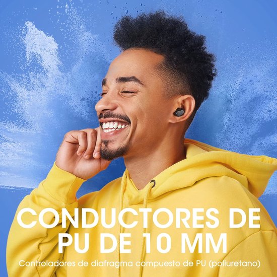 Écouteurs intra- Ear Bluetooth avec 36 heures d'écoute et étanchéité IPX8